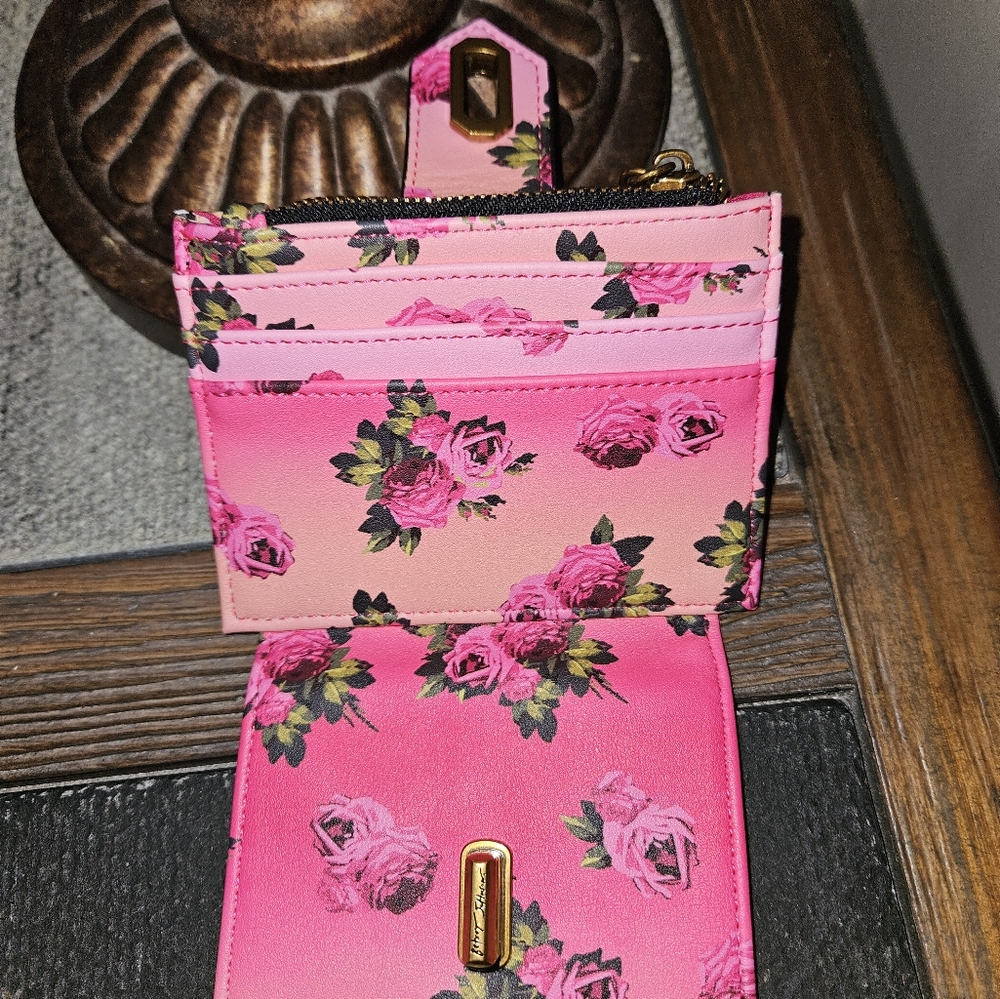 Betsy Johnson Rose and Leppard Wallet